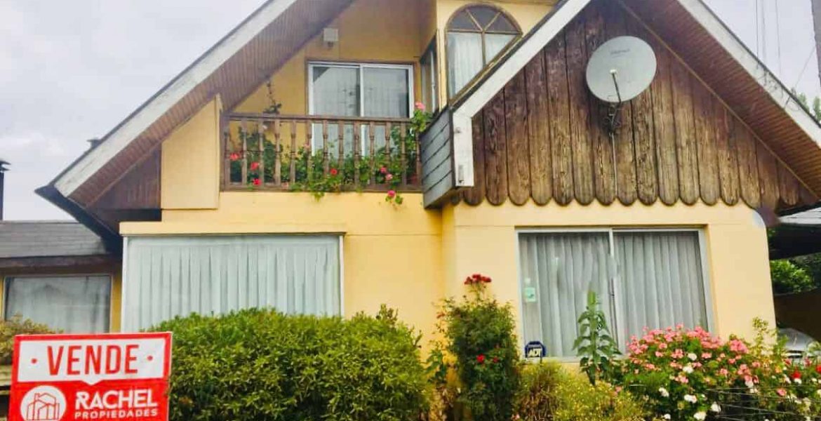 Venta de Casa con 4d en Sector Los Pablos, Temuco Rachel Propiedades