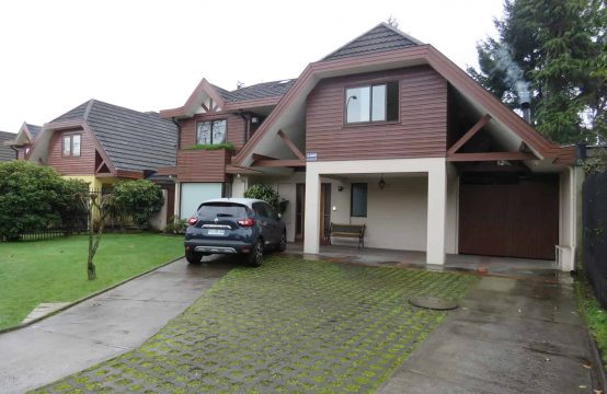 Se Vende Casa 5D 5B Sector Barrio Ingles, Temuco