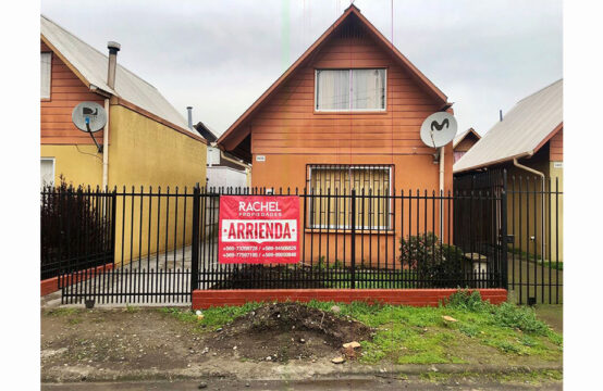 SE ARRIENDA CASA LOS CASTAÑOS II