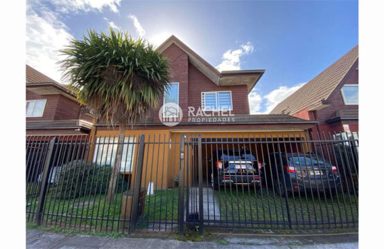 SE VENDE IMPECABLE CASA  EN EXCELENTE SECTOR DE TEMUCO  BARRIO INGLES