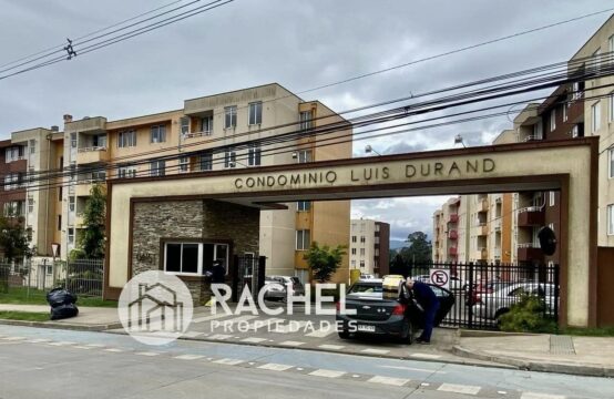 SE VENDE ACOGEDOR DEPARTAMENTO CONDOMINIO LUIS DURAND