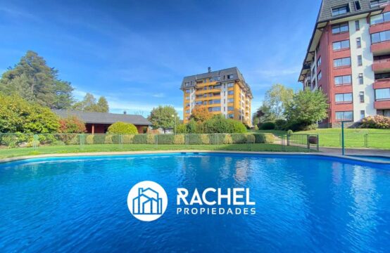 SE VENDE ESPECTACULAR DEPARTAMENTO EN VILLARRICA  CONDOMINIO ENTRE LAGOS