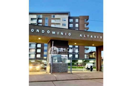 EN VENTA DEPARTAMENTO 2 DORMITORIOS CON ESTACIONAMIENTO Y BODEGA, CONDOMINIO ALTAVISTA