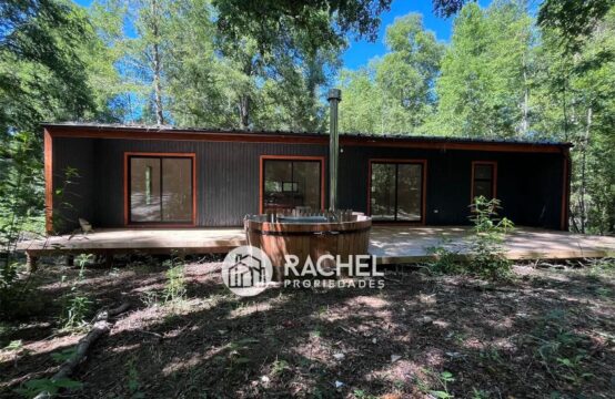 HERMOSA PARCELA CON CASA EN CONDOMINIO CERRADO RODEADO DE BOSQUE NATIVO