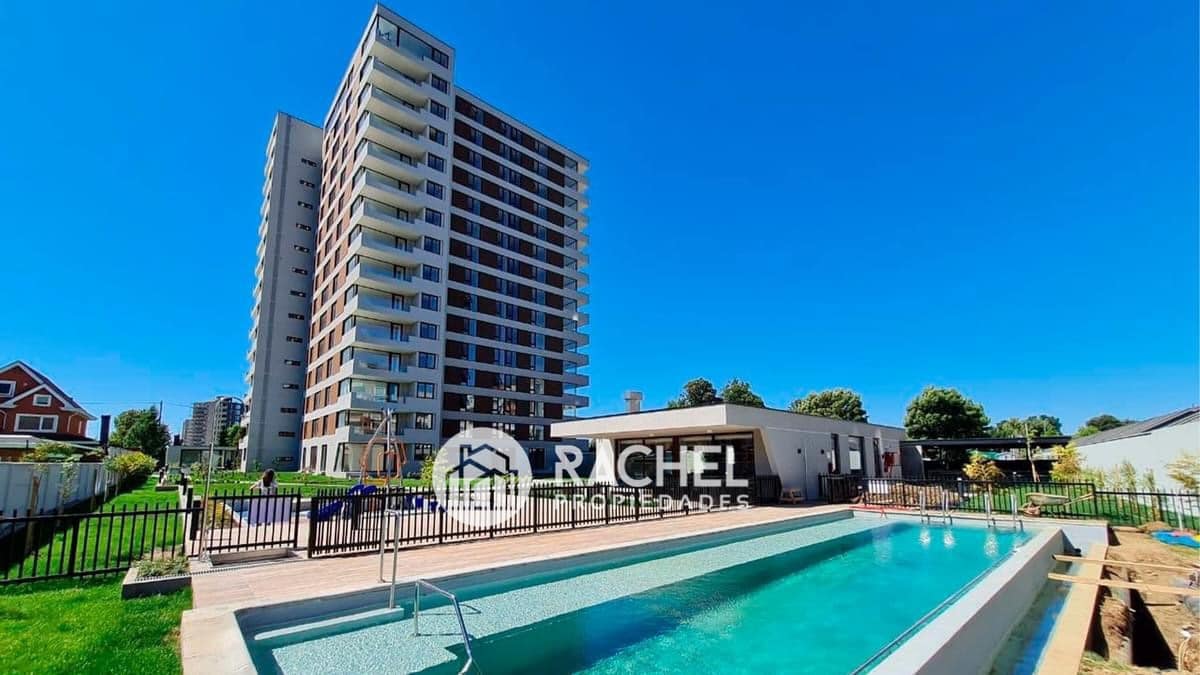 SE VENDE  MODERNO DEPARTAMENTO SEMI NUEVO EDIFICIO MONT BLANCTemuco