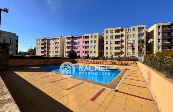 SE ARRIENDA SOLEADO DEPARTAMENTO CONDOMINIO LUIS DURAND