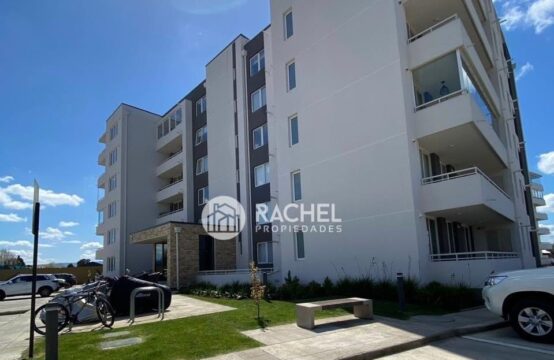 EN ARRIENDO LUMIMOSO Y SOLEADO DEPARTAMENTO CON EXCELENTE ORIENTACION EN CONDOMINIO OLIMPIA