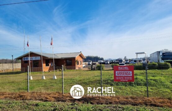 SE ARRIENDA PROPIEDAD COMERCIAL CON 80 METROS DE FRENTE A ORILLA DE CARRETERA, LAUTARO