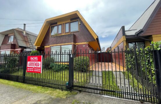CASA EN ARRIENDO 4 DORMITORIOS JUAN PABLO II