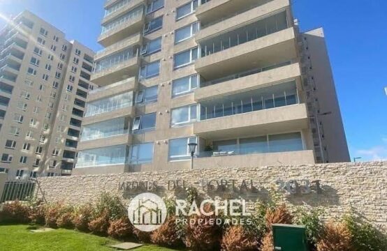 SE ARRIENDA SOLEADO DEPARTAMENTO CONDOMINIO JARDINES DEL PORTAL