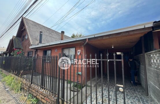 SE VENDE CASA DE UN PISO VILLA LOS RIOS – TEMUCO
