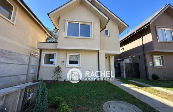 SE ARRIENDA CASA SEMI NUEVA EN CONDOMINIO CERRADO “SAN SEBASTIAN”