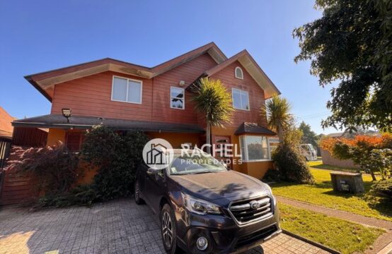 SE VENDE AMPLIA CASA 5 DORMITORIOS SECTOR LOS CONQUISTADORES- TEMUCO