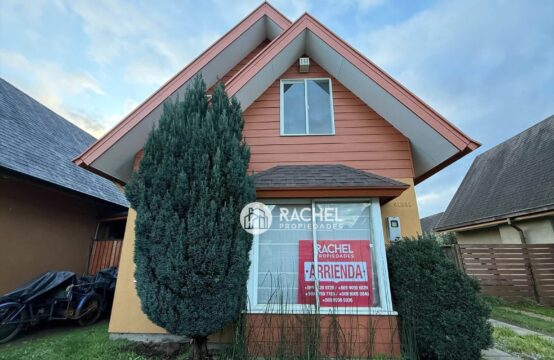 SE ARRIENDA CASA EN BARRIO LOS CONQUISTADORES – SECTOR PONIENTE DE TEMUCO